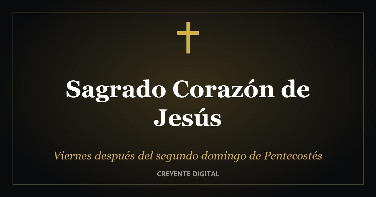 Sagrado Corazón de Jesús