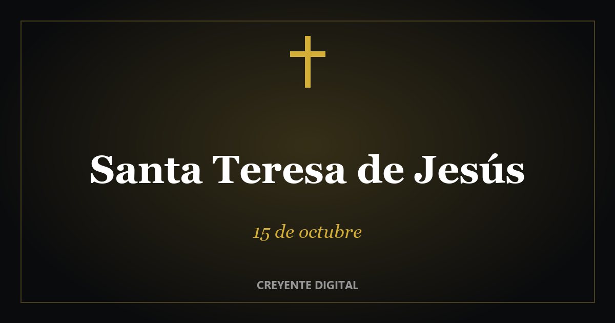 Santa Teresa de Jesús