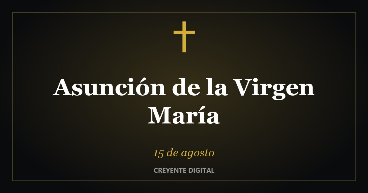Asunción de la Virgen María