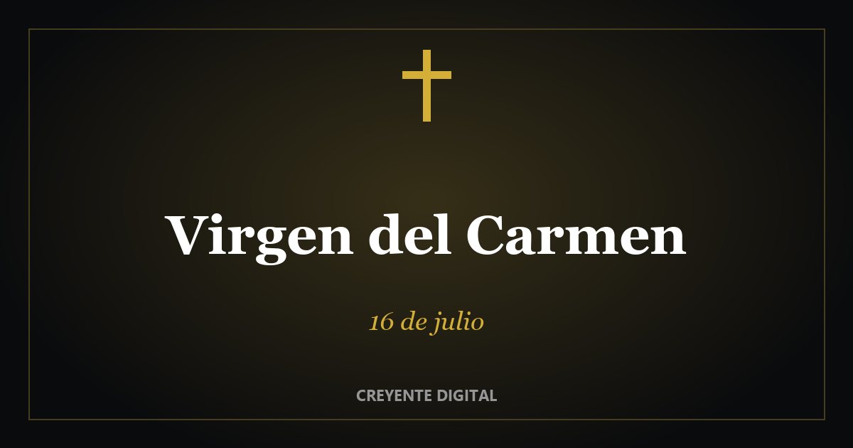 Virgen del Carmen