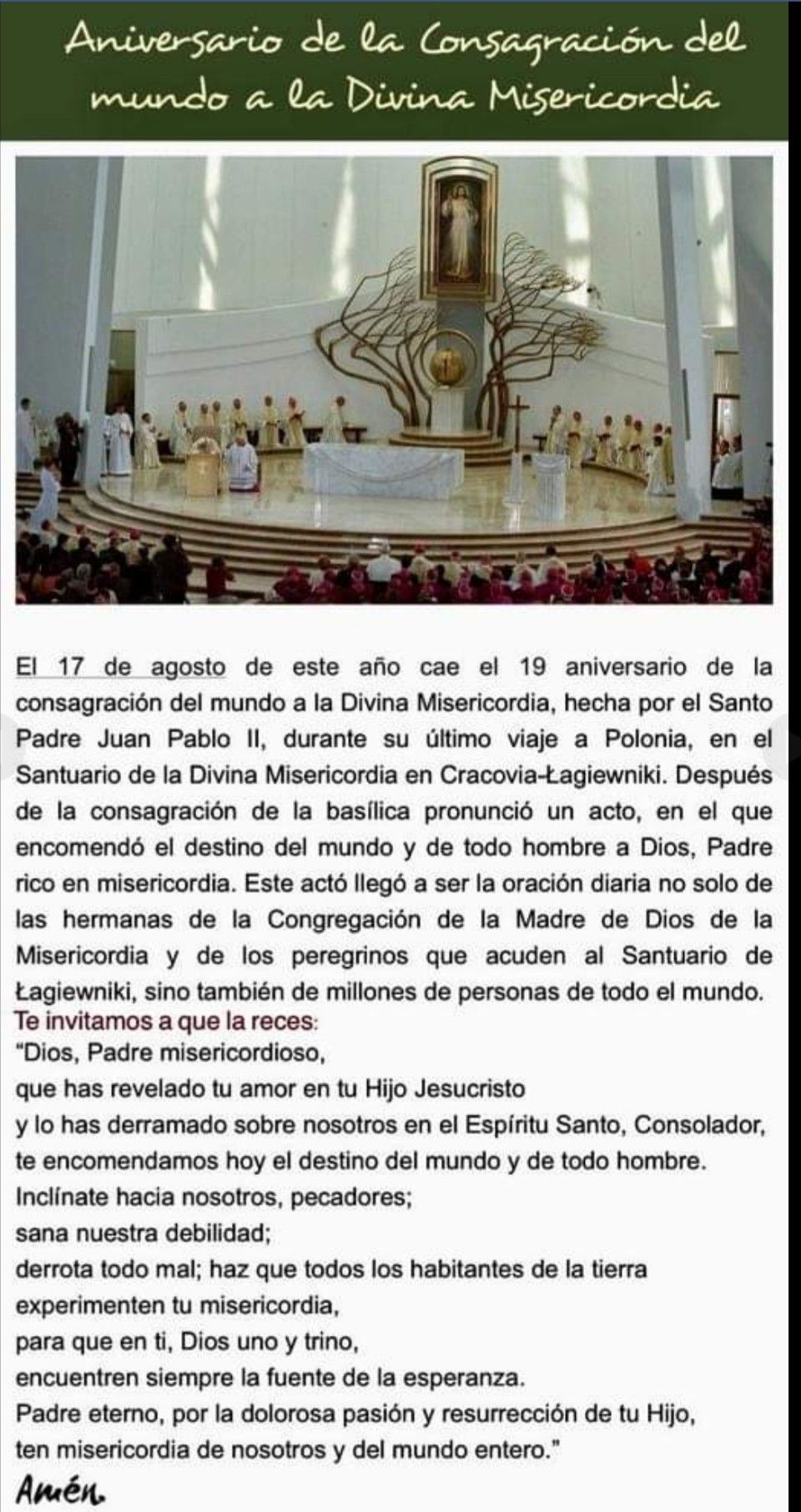 Divina Misericordia - Amen 5