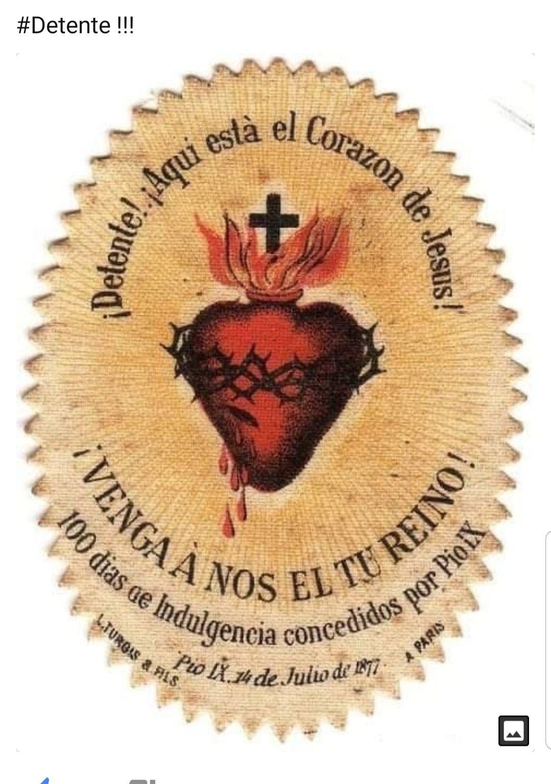 Divina Misericordia - Detente Enfermedad Detente Malignidad Detente Demonio Aqui L 1