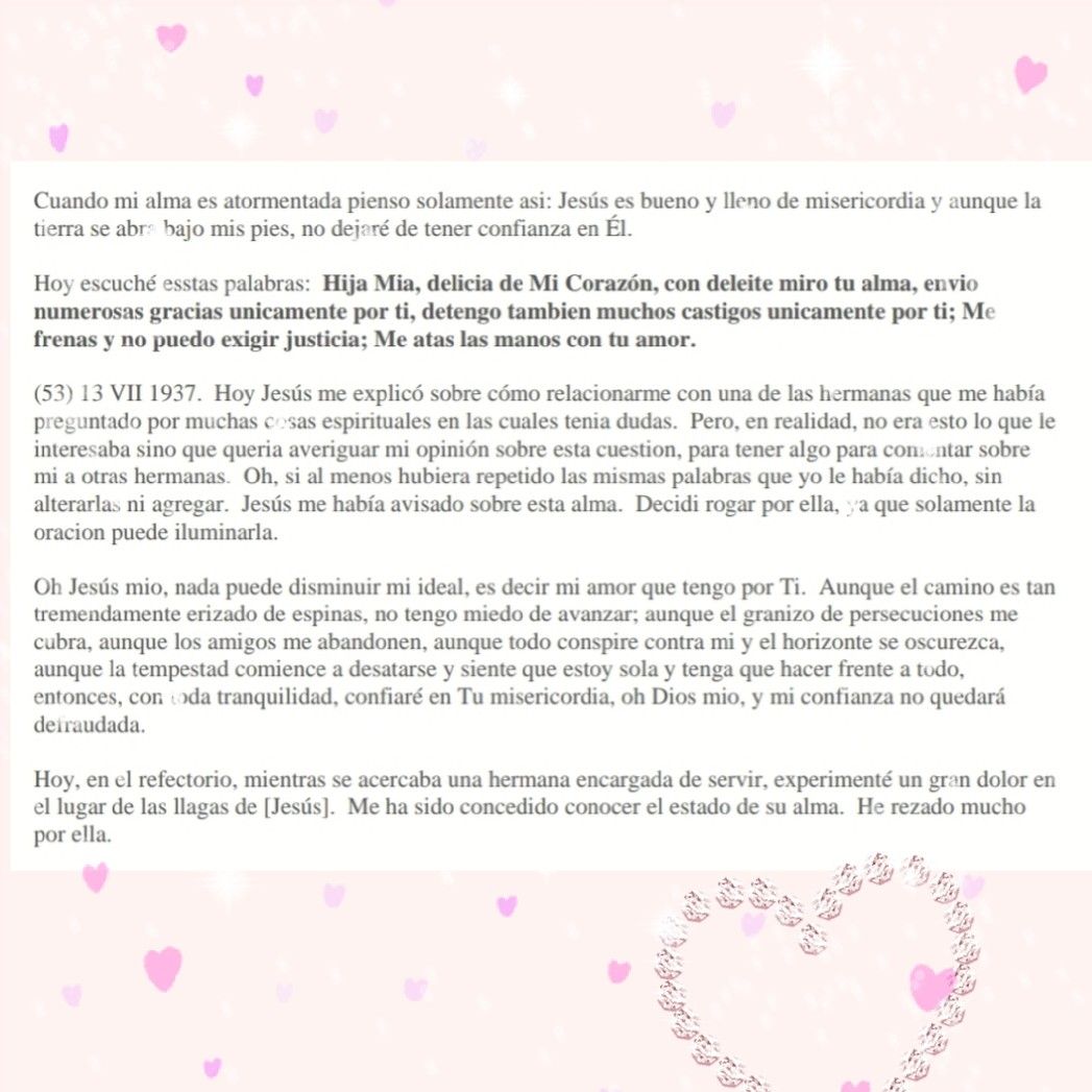 Divina Misericordia - No Dejare De Tener Confianza En Tu Misericordia Senor Jesus 2