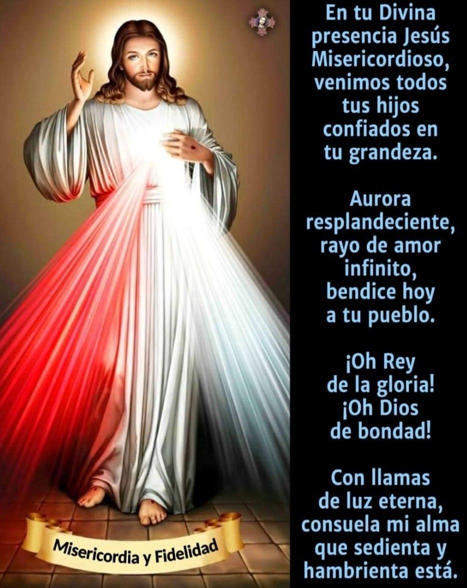 Divina Misericordia - Oh Jesusyo Se Que Tu Bondad Supera La Bondad De La Mas Tiern 3