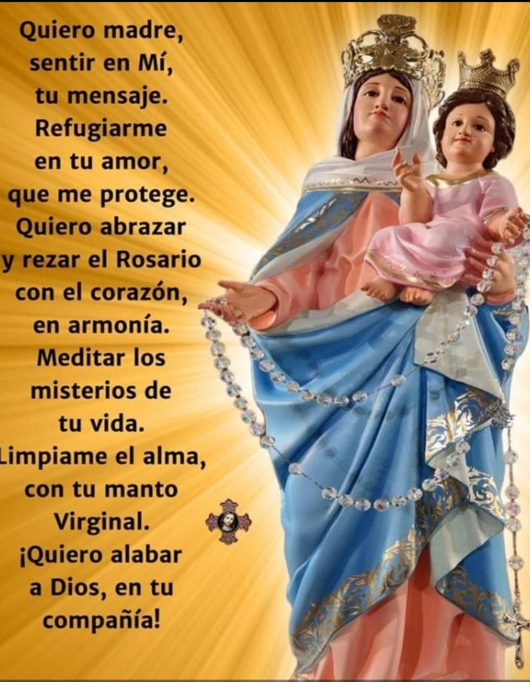 Divina Misericordia - Quiero Madre Sentir En Mi Tu Mensaje Refugiarme En Tu Amor 1