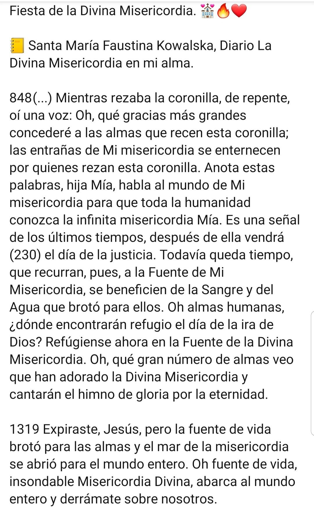 Divina Misericordia - Tu Lo Has Dicho Senor Todo Lo Que Pidamos Nos Lo Concederas