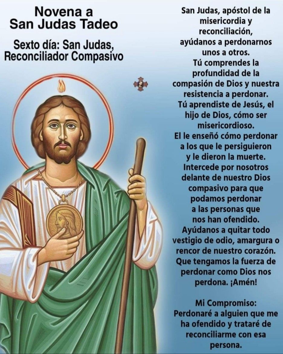 Novena San Judas Tadeo - Poderoso Eres San Judas Tadeo