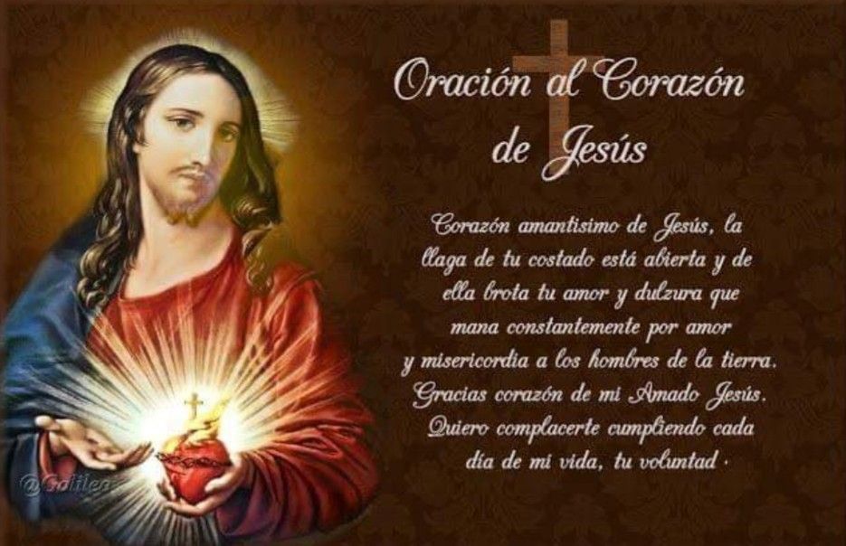 Sagrado Corazon de Jesús - Nuestra Vida Consagramos A Tu Divino Corazon Que Es La Miser