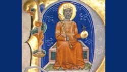 San Esteban, rey de Hungría — imagen del santoral