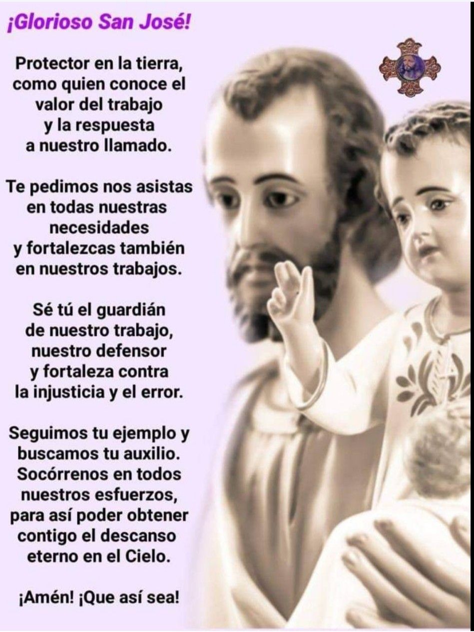 San José - Eres Unico San Jose Todo El Que Te Pide Recibe