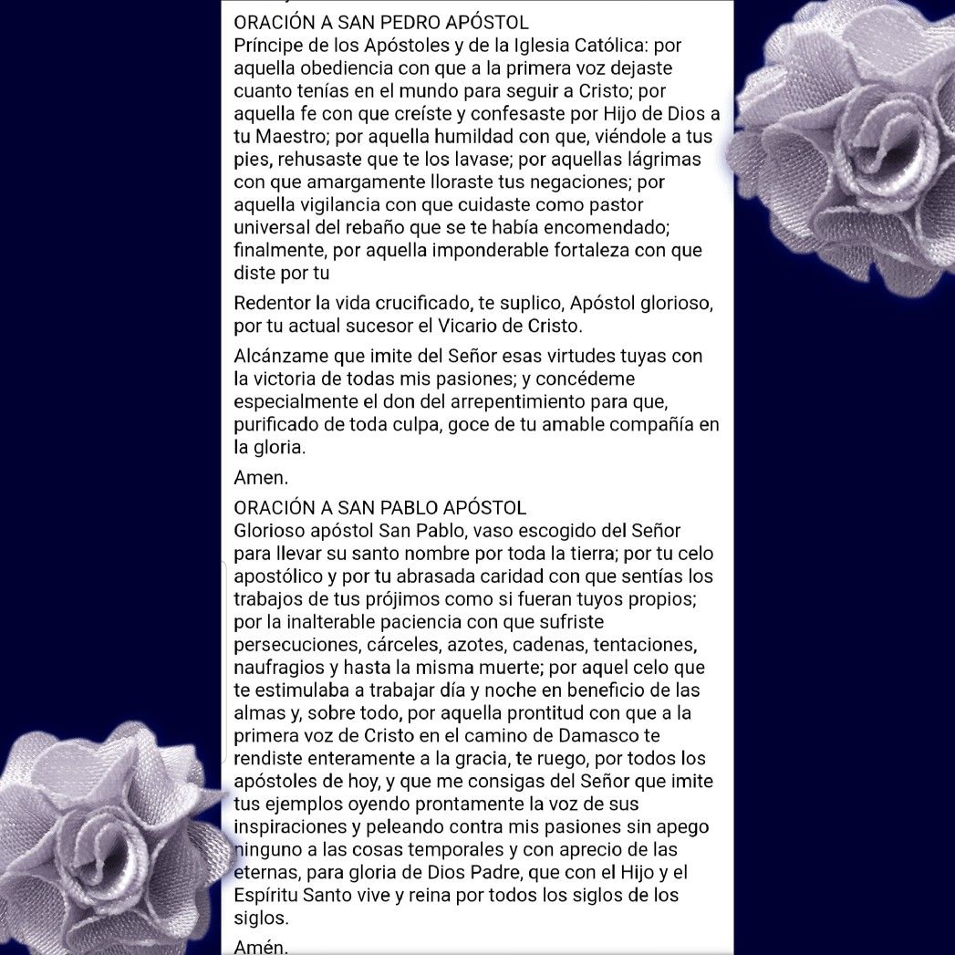 San Pedro San Pablo - No Tengo Mas Que Palabras De Admiracion Y De Agradecimiento