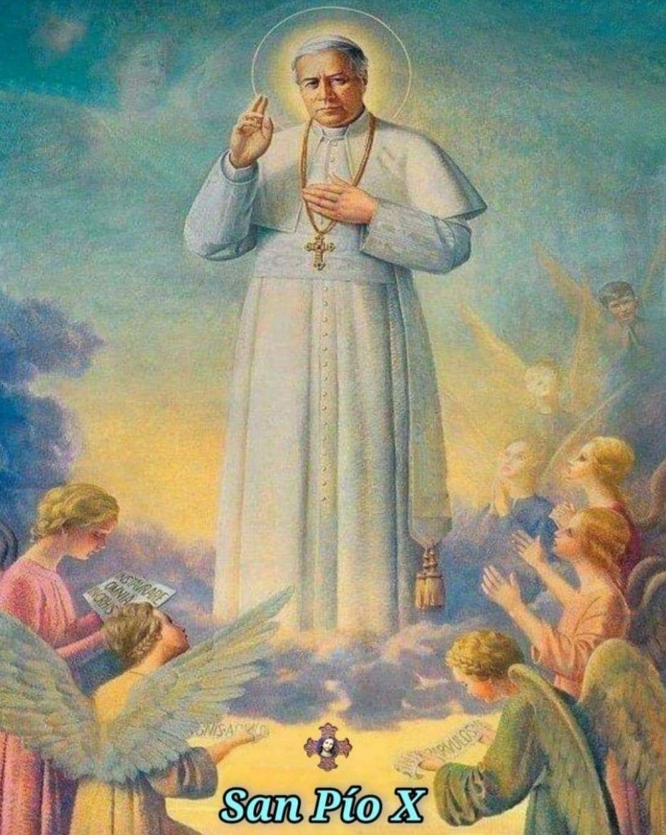 San Pío X - Glorioso Papa De La Eucaristiafeliz Gran Dia San Pio Xbienav