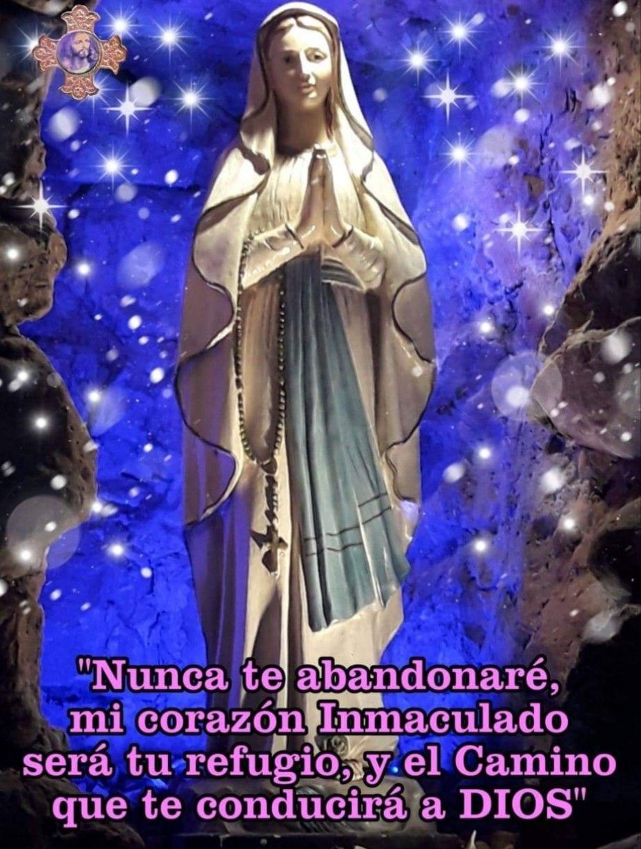 Virgencita de Lourdes - Gracias Por Quedarte A Nuestra Lado Para Siempre Madre De Di
