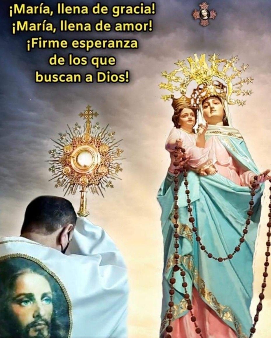 Virgencita del Rosario de San Nicolas - Mariallena De Gracia Maria Llena De Amor 1